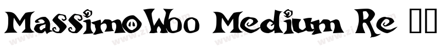 MassimoW00 Medium Re字体转换